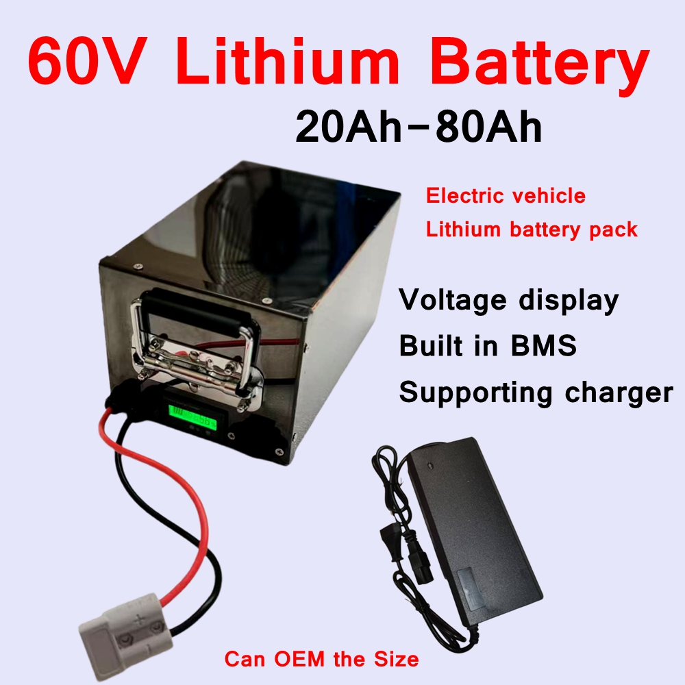 JN-60V 20Ah 30Ah 40Ah 50Ah 60A - 72V 40Ah Lifepo4 Battery Pack review and price